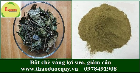 bột ch&egrave; vằng